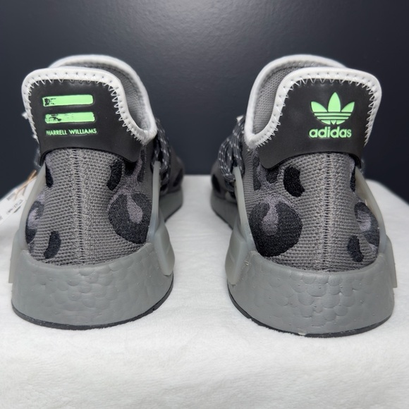 Adidas Pharrell x NMD Human Race 'Animal Print - Ash' - Size 11M - NEW - Picture 4 of 11